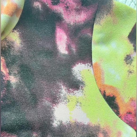 bp purple tie dye turtleneck size M - Picture 4 of 6